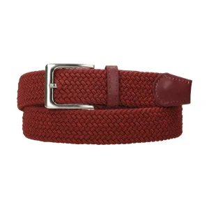 Cinturón Trenzado Elástico Hombre