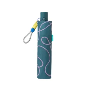 Paraguas Automético Lineas Bisetti Verde