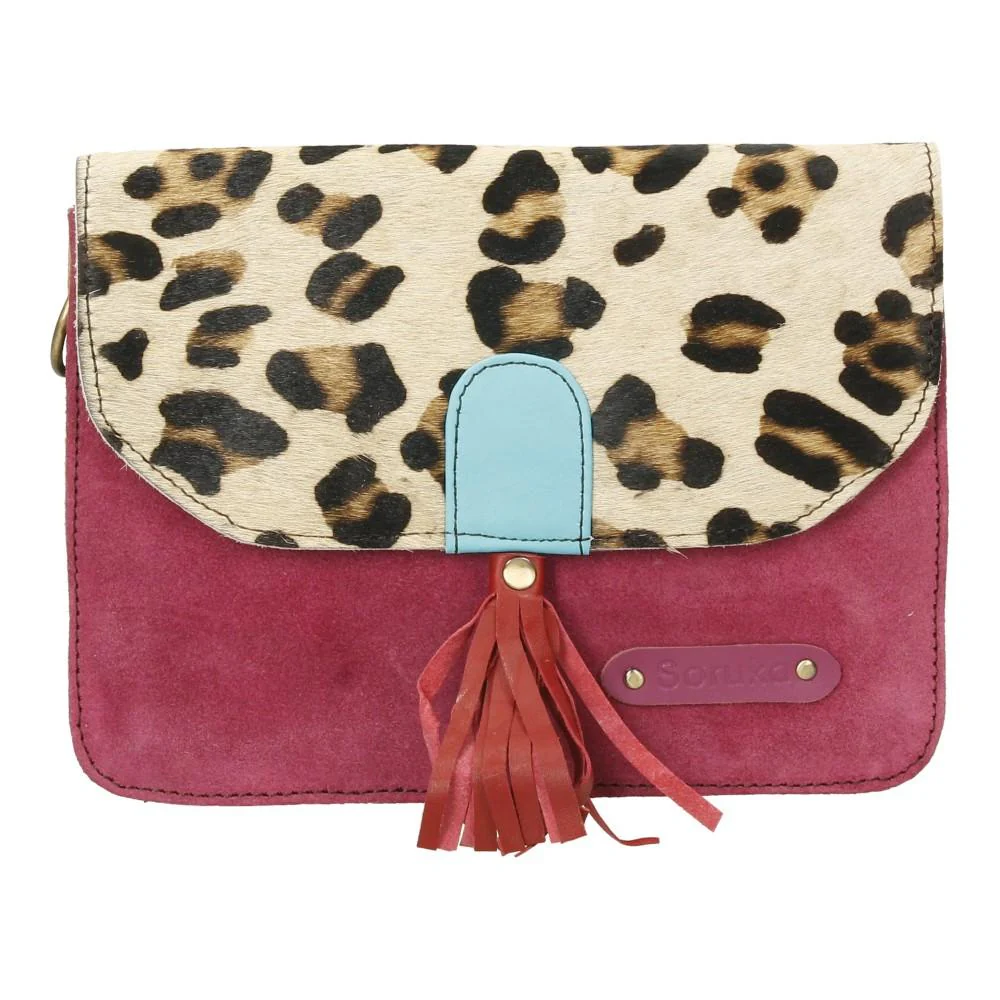 Bolso Bandolera De Piel Claire Soruka