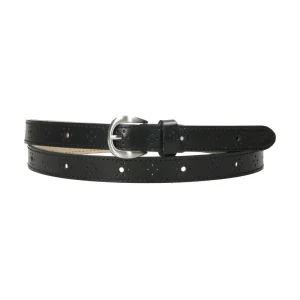 Cinturón De Piel Picado Zenia Mujer