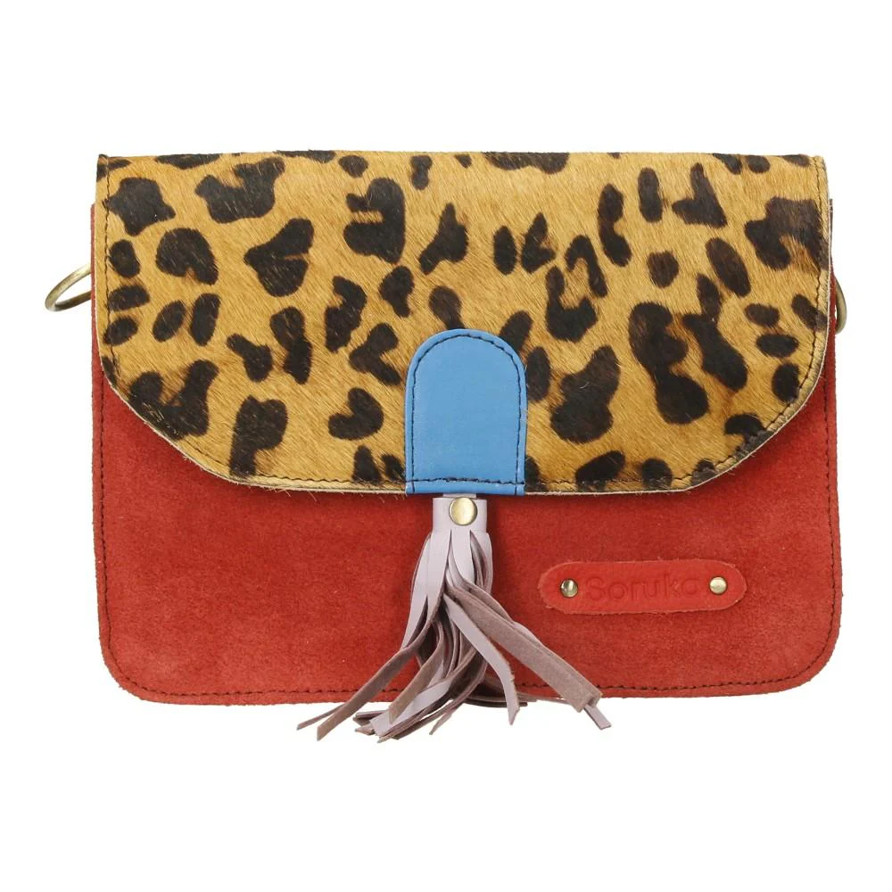 Bolso Bandolera De Piel Claire Soruka - Imagen 2