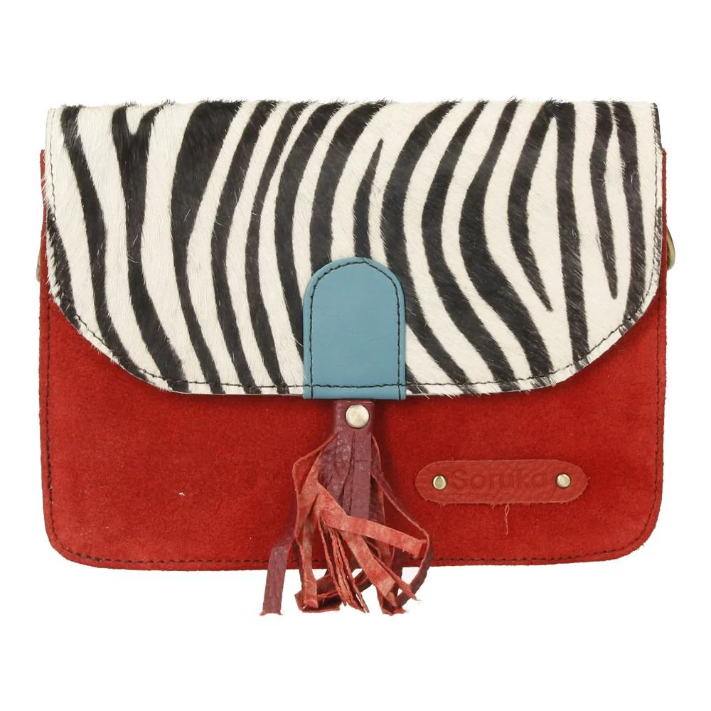 Bolso Bandolera De Piel Claire Soruka - Imagen 2