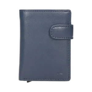 Tarjetero/Cartera RFID Aluminio y Piel J.L