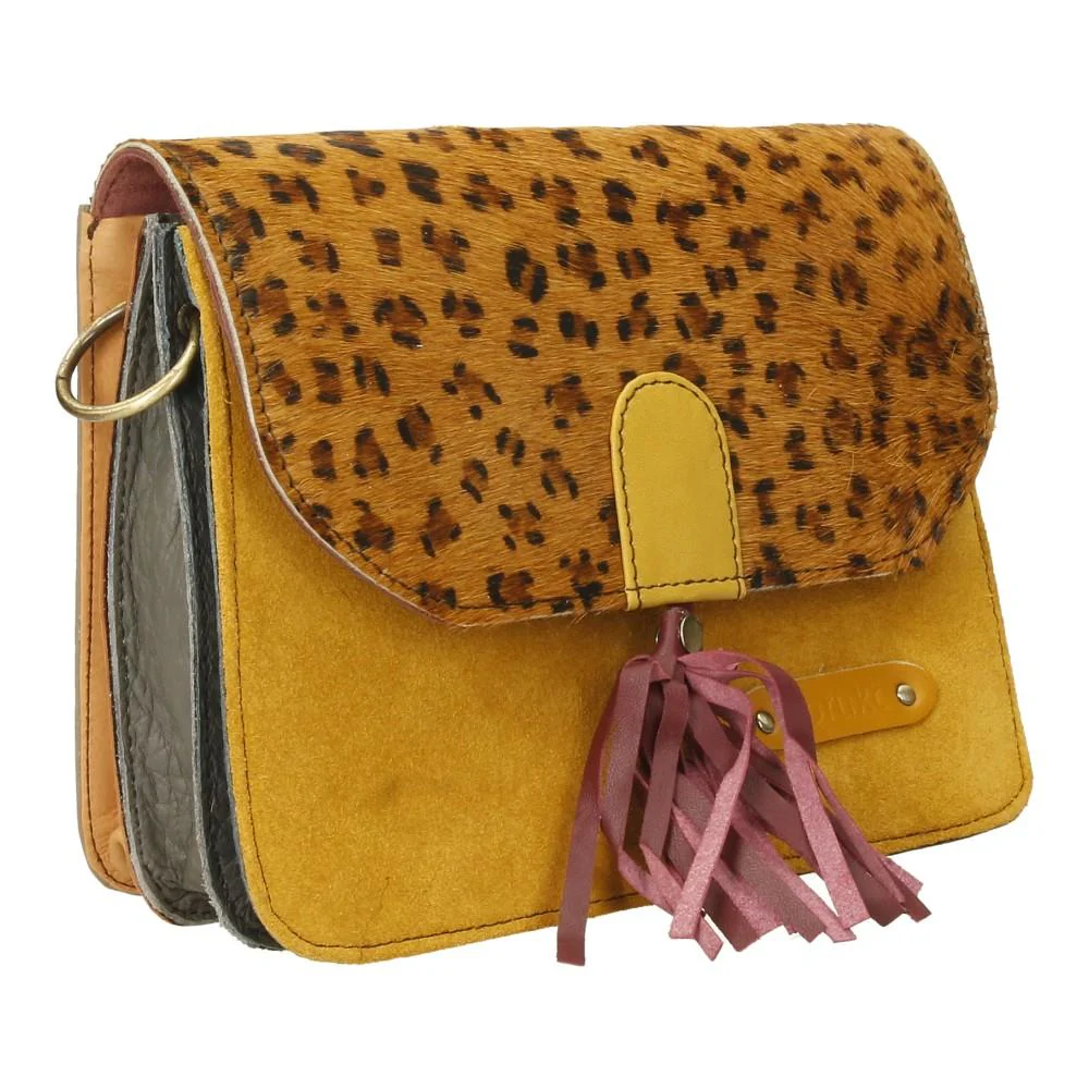 Bolso Bandolera De Piel Claire Soruka - Imagen 3